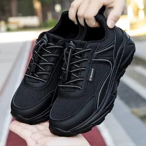 Leather Waterproof Walking Shoes Non-slip