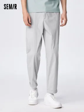 Men's Nylon Stretch Crepe Basic Pants