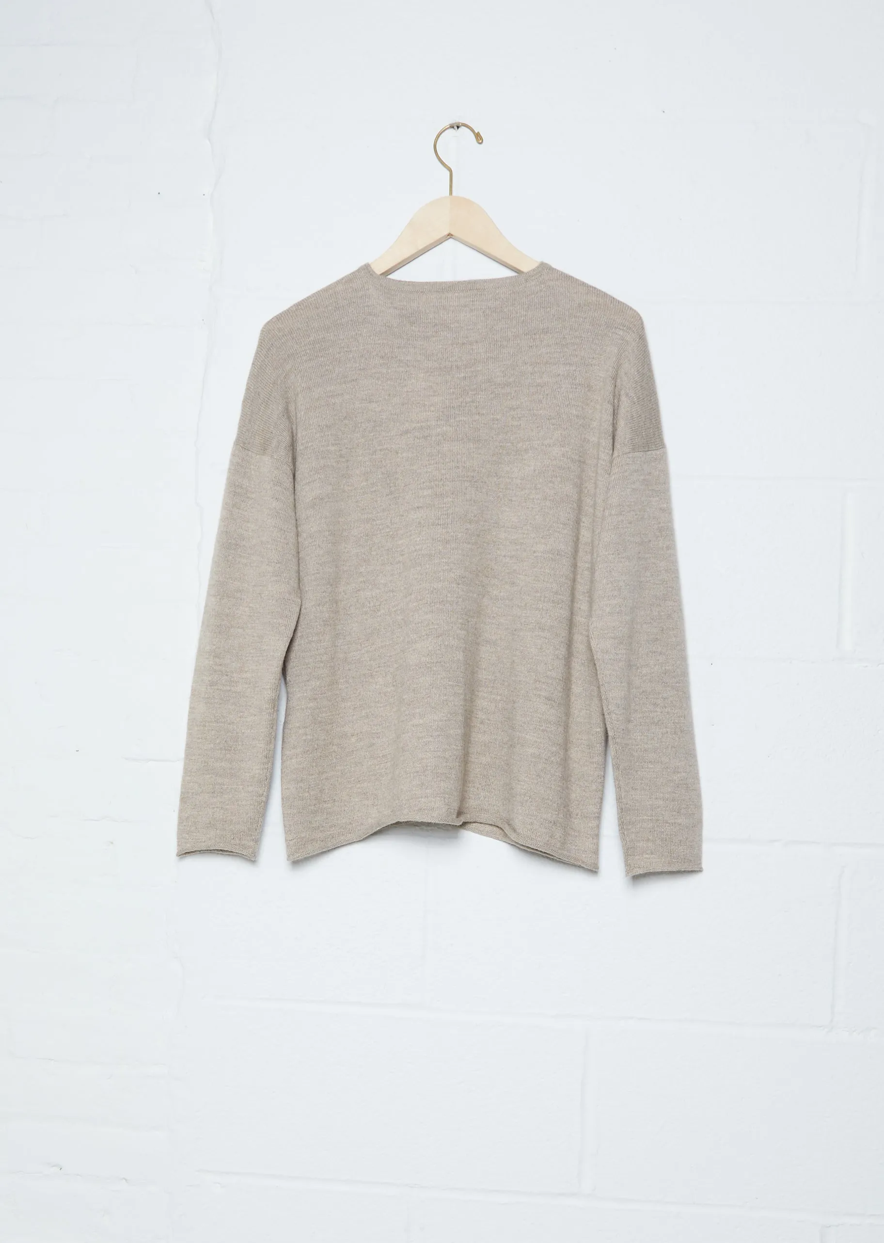New Base Crewneck — Dust