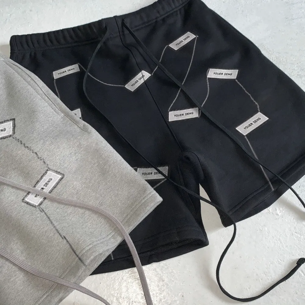 Personalized design printed casual shorts